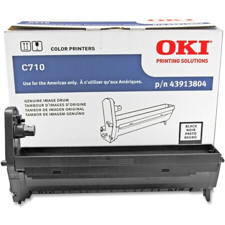 Oki Oki Black Image Drum For C710N, C710Dn, C710Dtn - 30K 43913804